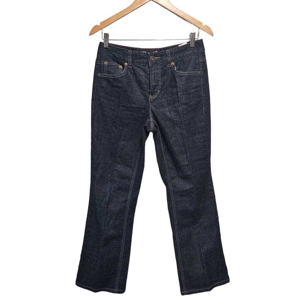 Vintage TOMMY HILFIGER Jeans Hope‎ Boot Cut Dark Blue Denim 6S